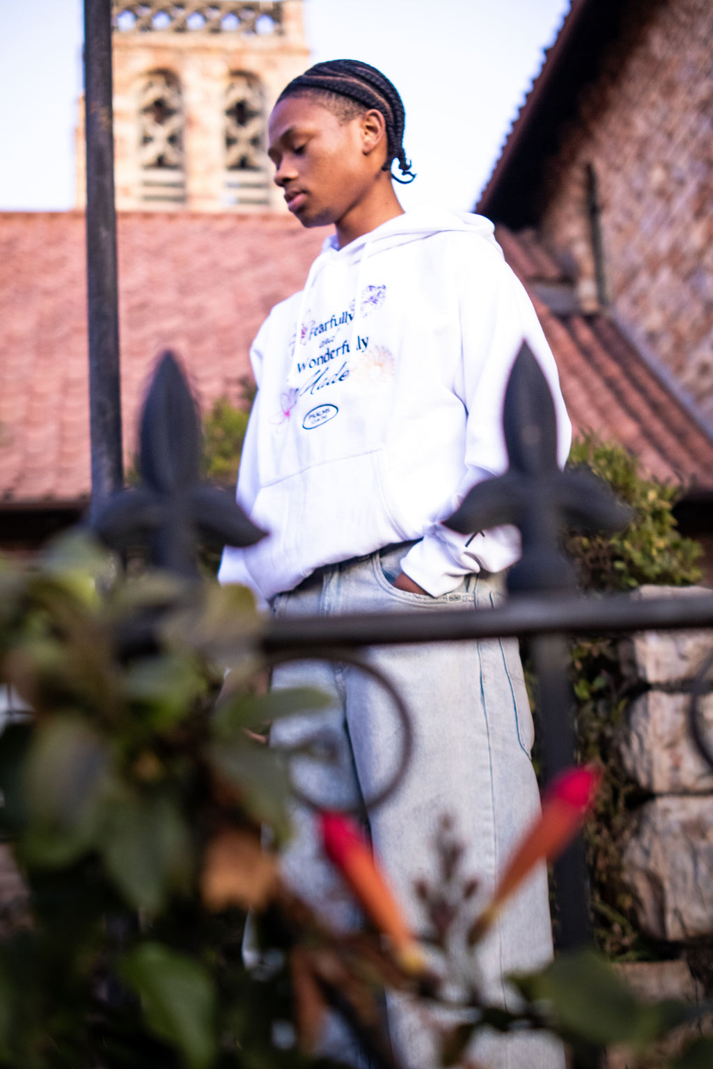 "Wonderfully Made" hoodie - Divine Frost